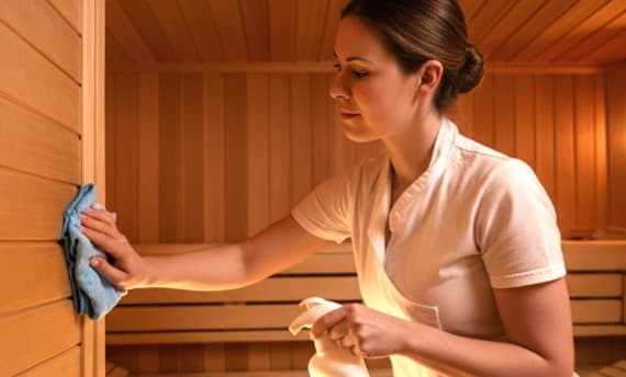 Sauna: Pflege & Instandhaltung