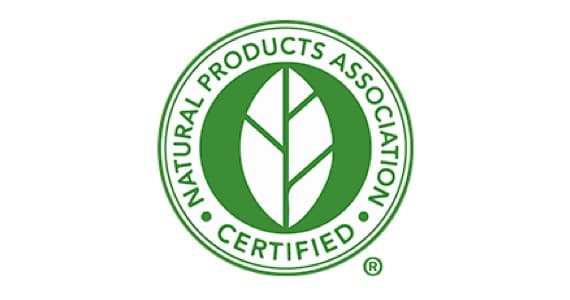 Natural Products Association certified