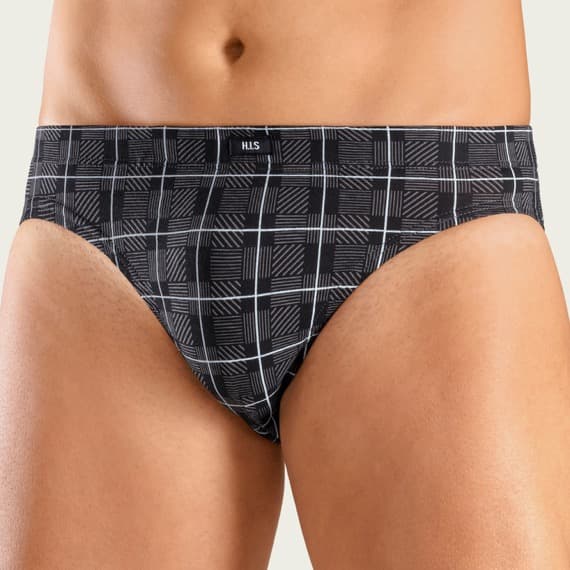 Schwarze Unterhosen für Herren