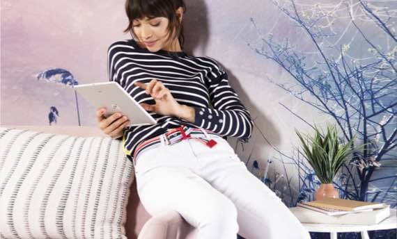 Weiße Hose kombinieren