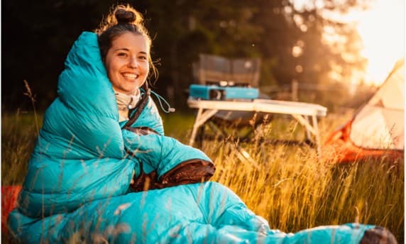 Schlafsack: Komforttemperatur