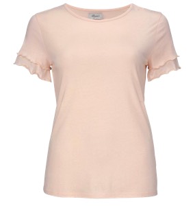 Nudefarbene Shirts