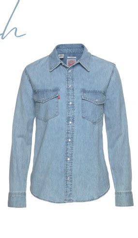 Jeansblusen