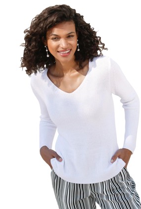V-Pullover