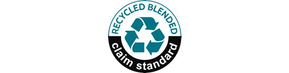  Recycled Claim Standard (RCS) blended 