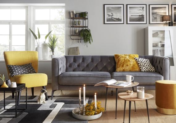 Vintage-Wohnzimmer