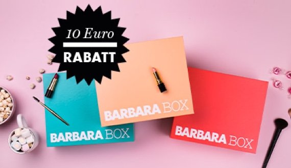 BARBARA BOX jetzt mit 10 Euro Rabatt!