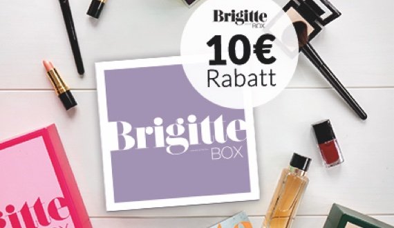 BRIGITTE Box jetzt mit 10 Euro Rabatt!
