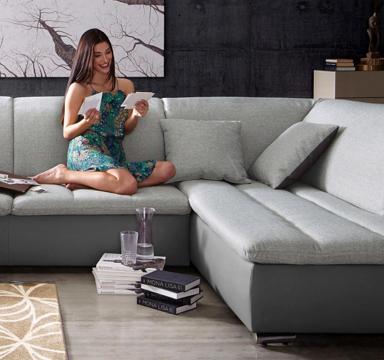 Sofas grau