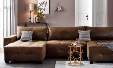 Wohnzimmer braun 