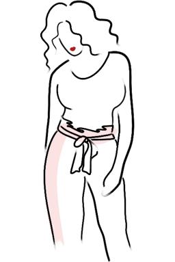High-Waist Hosen