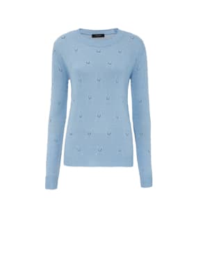 Blaue Pullover