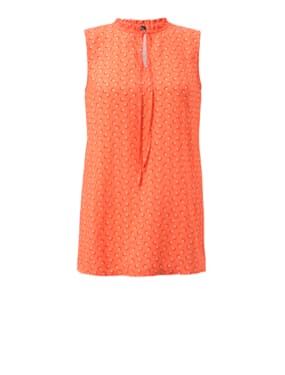 Orange Blusentops