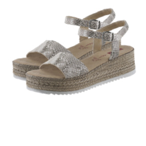 Plateau-Sandalen