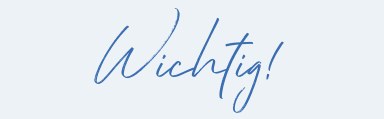 Wichtig
