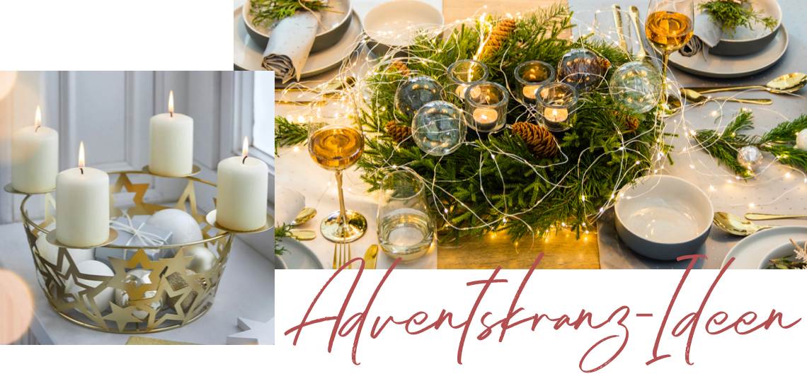 Adventskranz-Ideen
