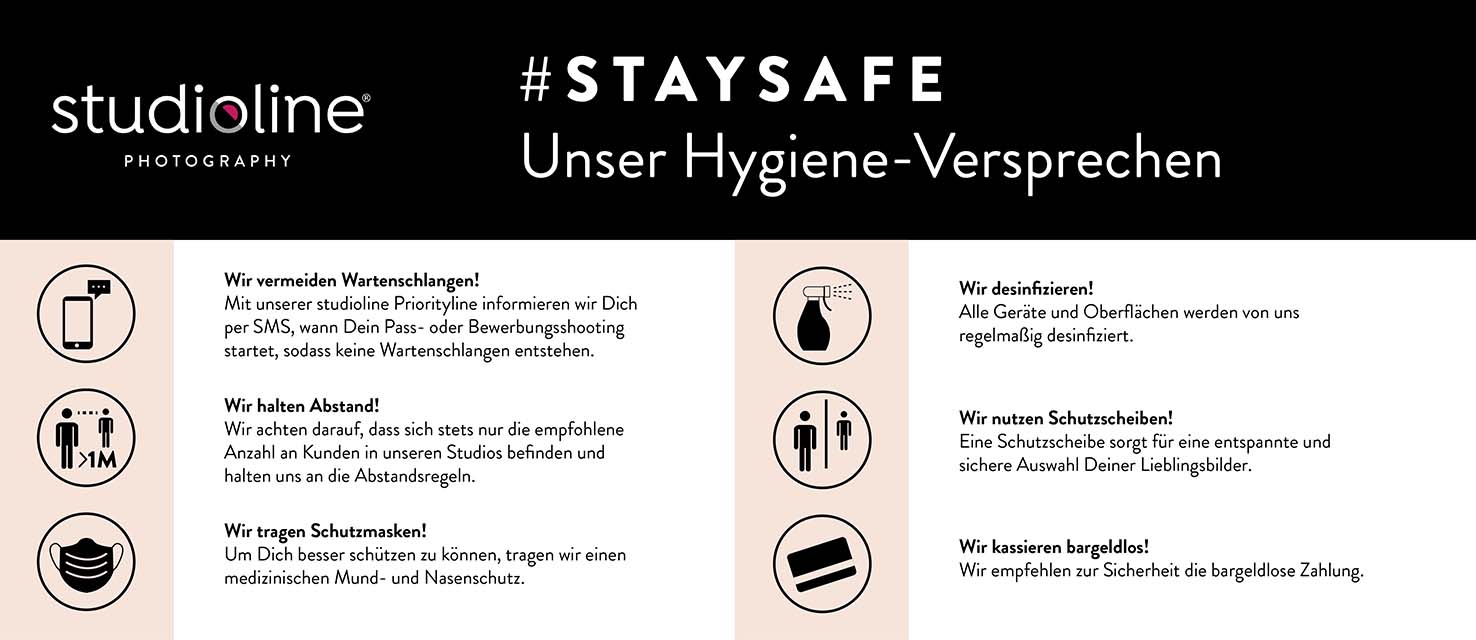 #staysafe – Unser Hygiene-Versprechen
