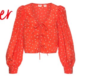 Rote Blusen