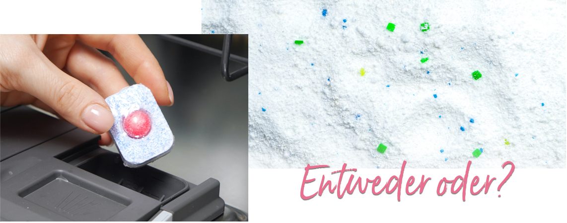 Spülmaschine: Tabs oder Pulver