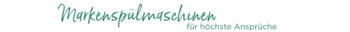 Markenspülmaschinen