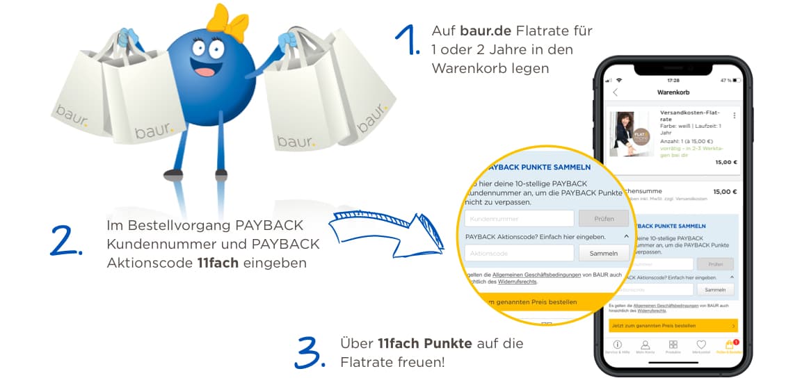 11fach Payback Punkte ab 04.07.2022