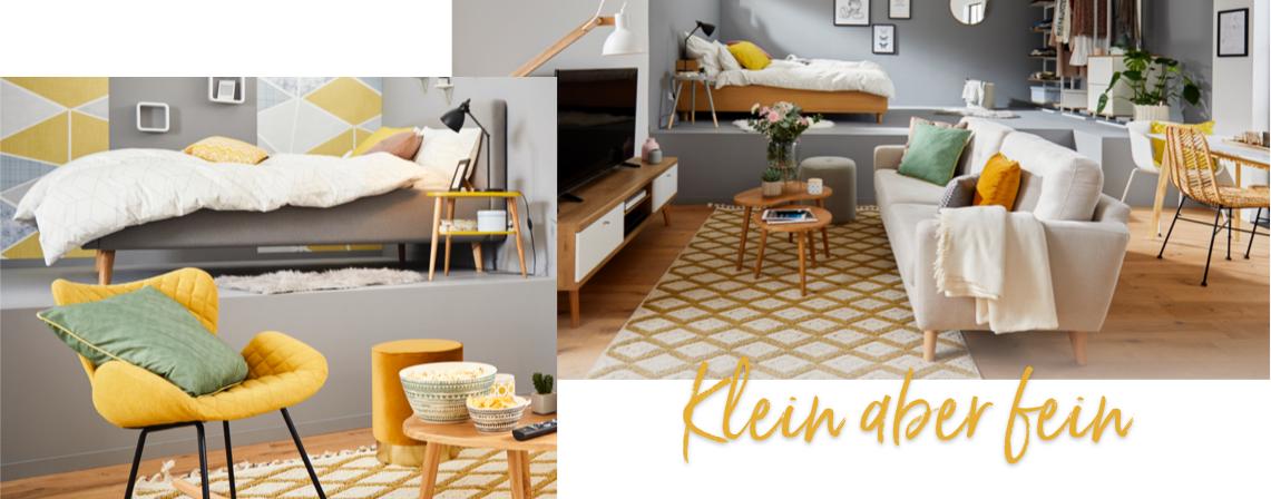 Einzimmerwohnung einrichten