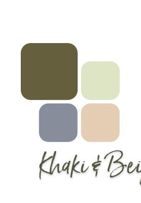 Khaki und Beige kombinieren
