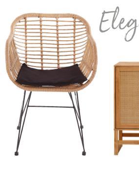 Rattanstühle