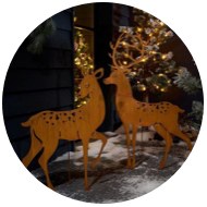 Weihnachtsdeko Außen