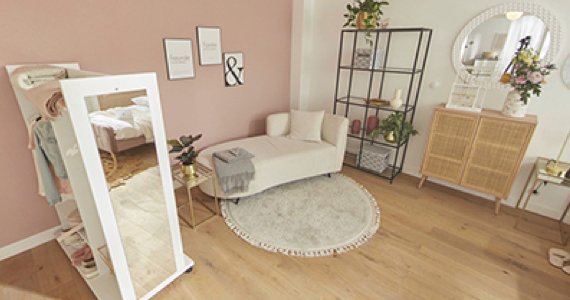 Mädchenzimmer Glamour