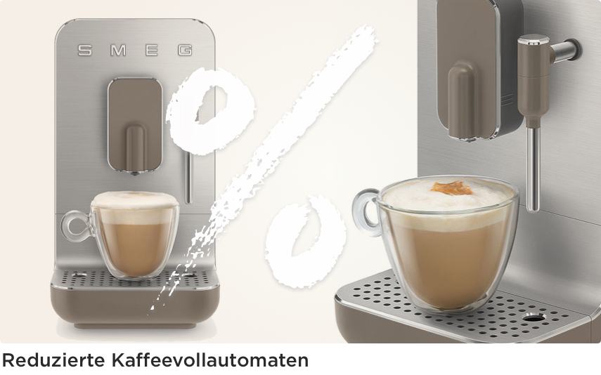 Reduzierte Kaffeevollautomaten