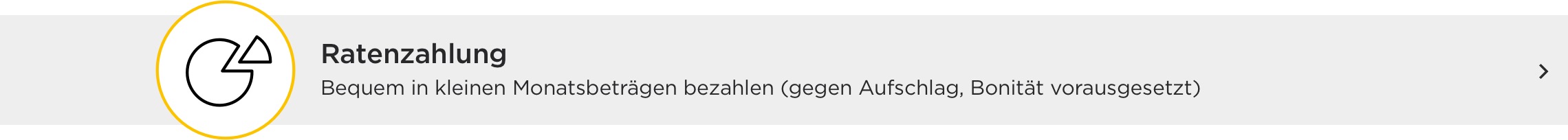 Ratenzahlung