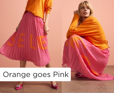 Orange goes Pink
