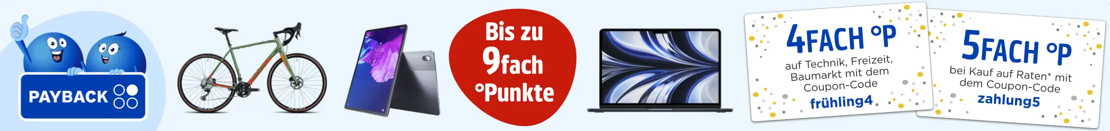 PAYBACK Technik- & Ratenkampagne